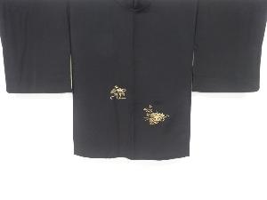 蓑虫　花籠模様絵羽織